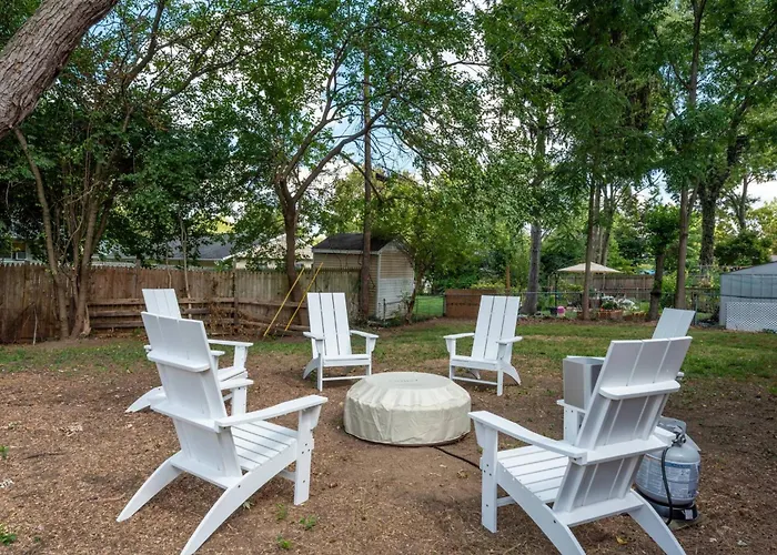 Spacious 5br Firepit With Deck Near Osu And Columbus